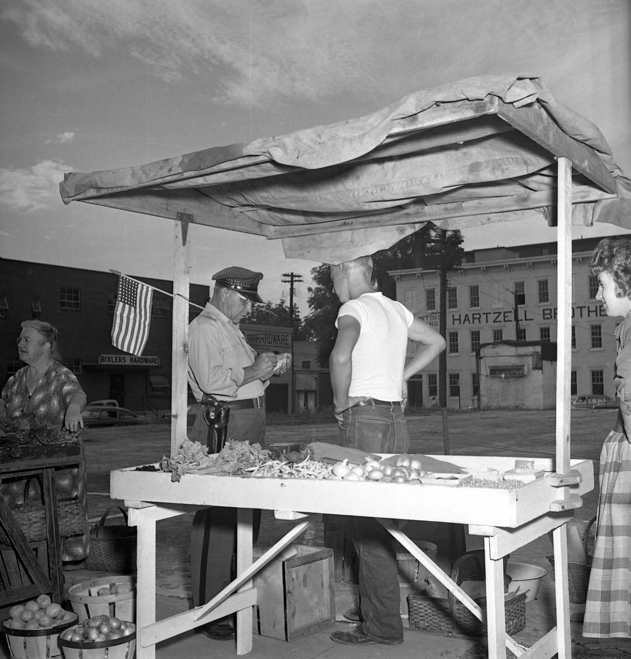 Vendors on the Square